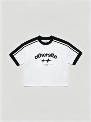 Boxy Tee - Start White And Black