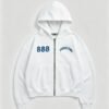 genai_383dd008-6838-4c69-b2d1-719f3ff98566 Zip Hoodie - 888 Off White
