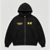 Zip Hoodie - 333 Black