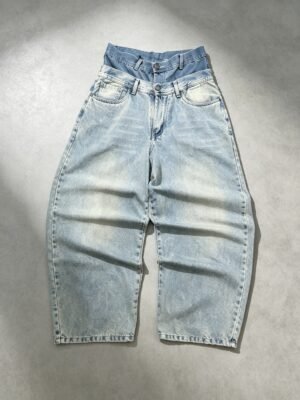 genai_df2471c0-b0c6-491c-8894-bbb6721fe8d5 Jean Baggy - double waist Azul