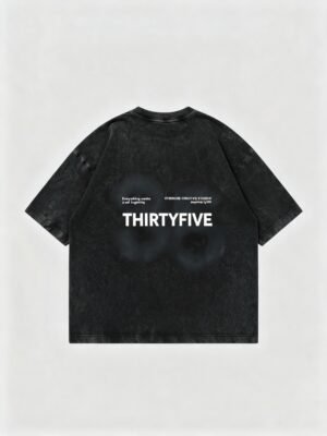 genai_fac04741-ed31-4104-bcb2-d1feea389744 Boxy Fit Tee - Thirtyfive Black