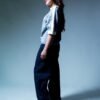 Boxy Tee - Start Grey And White
