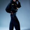 Zip Hoodie - 333 Black