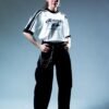 Boxy Tee - Start White And Black