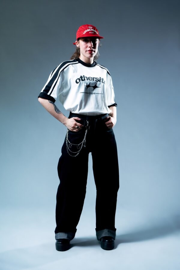 Boxy Tee - Start White And Black