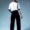 Boxy Tee - Start White And Black