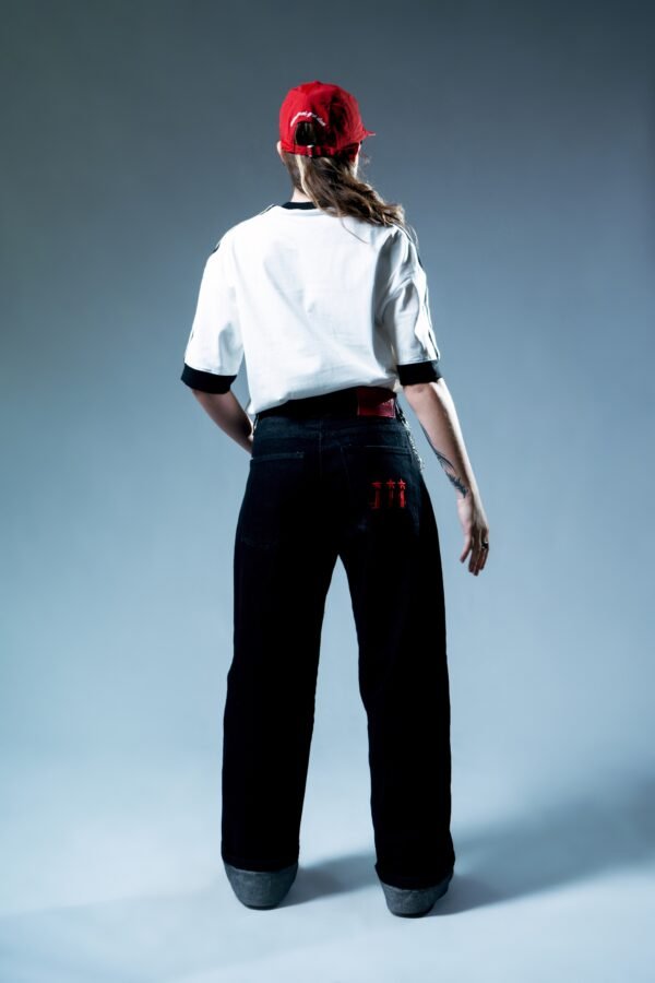 Boxy Tee - Start White And Black