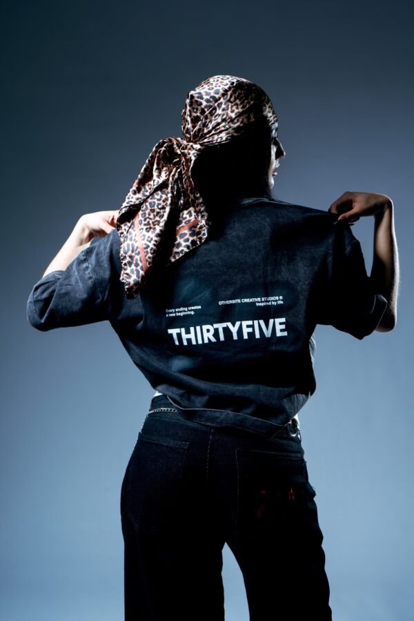 img_6038 Boxy Fit Tee - Thirtyfive Black