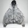 genai_1f412942-833c-4c2e-8734-db280fbc274c Zip Hoodie «777» washed grey