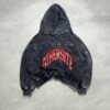genai_29de7c10-5ec2-499a-b1d6-5cf64545b1bb Zip Hoodie «777» washed black