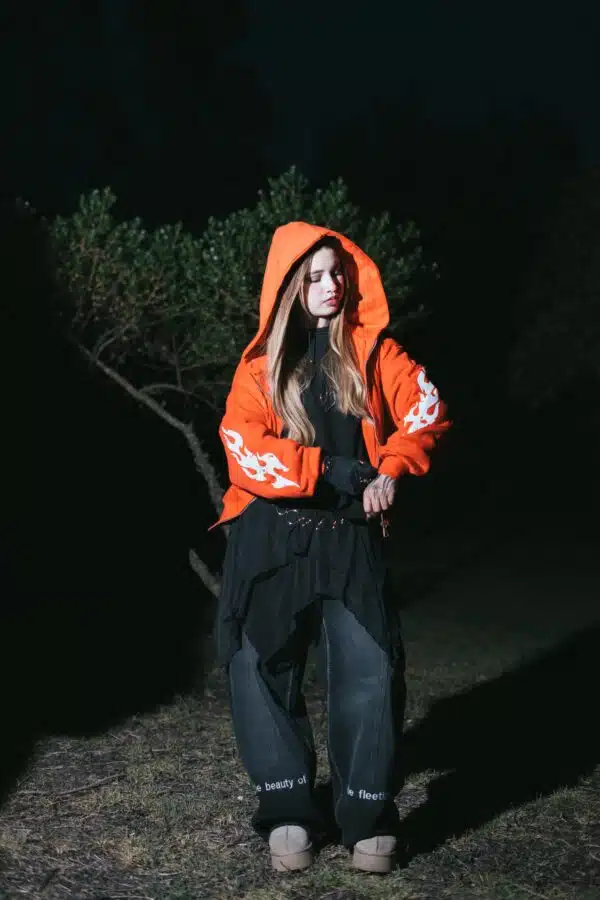 Zip Hoodie Flame