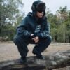 img_7382 Zip Hoodie «777» washed black